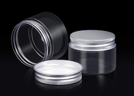 Aluminum Silver Lids Empty Lotion Jars 4 Oz Cosmetic Airless Cream Jar